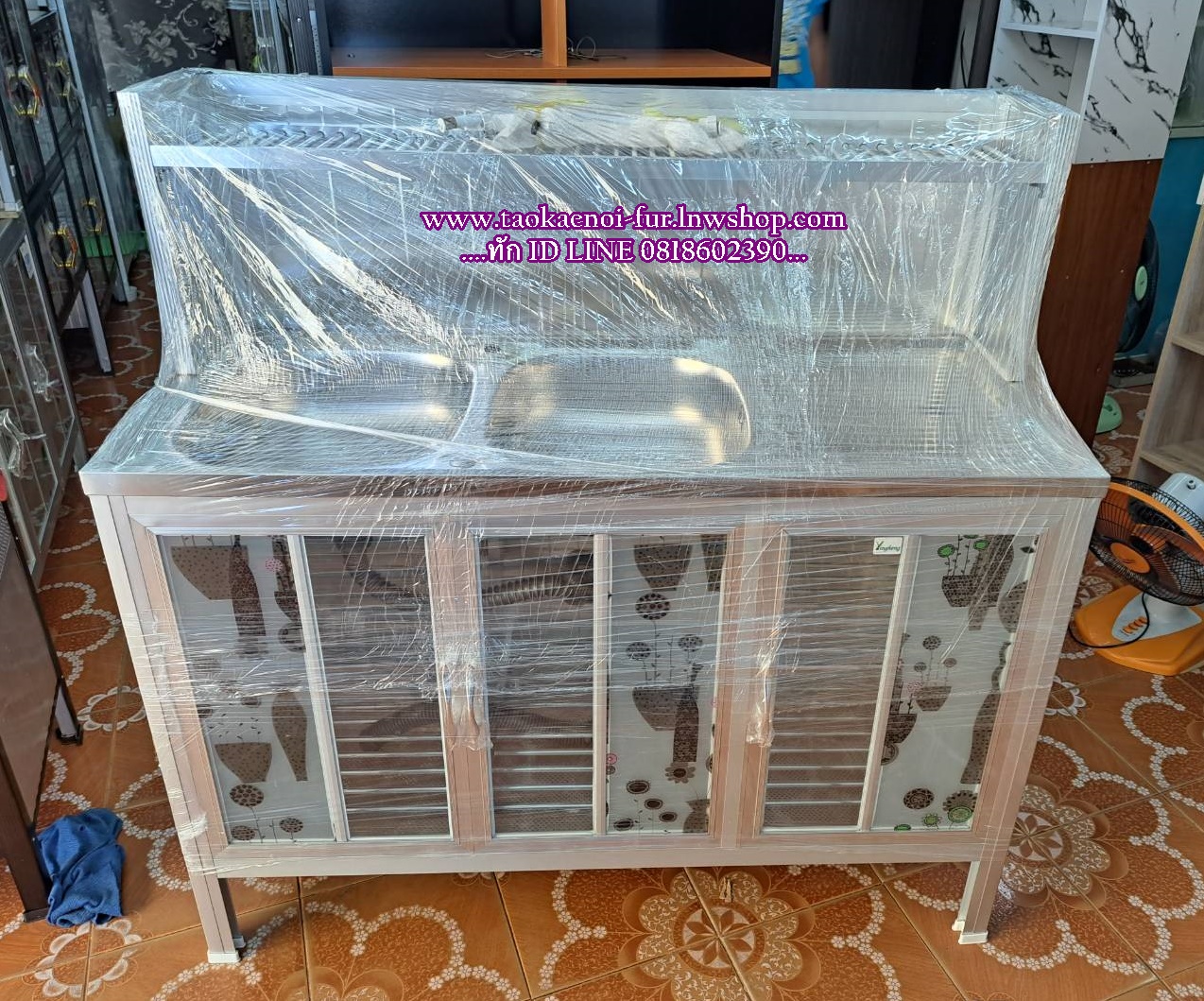 TSL-2M ตู้ซิงค์-กลาง 2 หลุม โครงมีเนียม