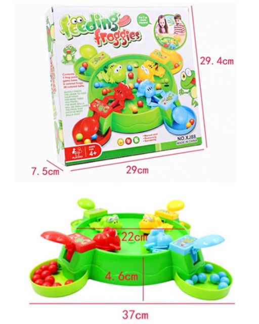 เกมกบ กบแย่งกินอาหาร feeding froggies‼️พร้อมส่งจาก กทม♥️ค่าส่งถูก