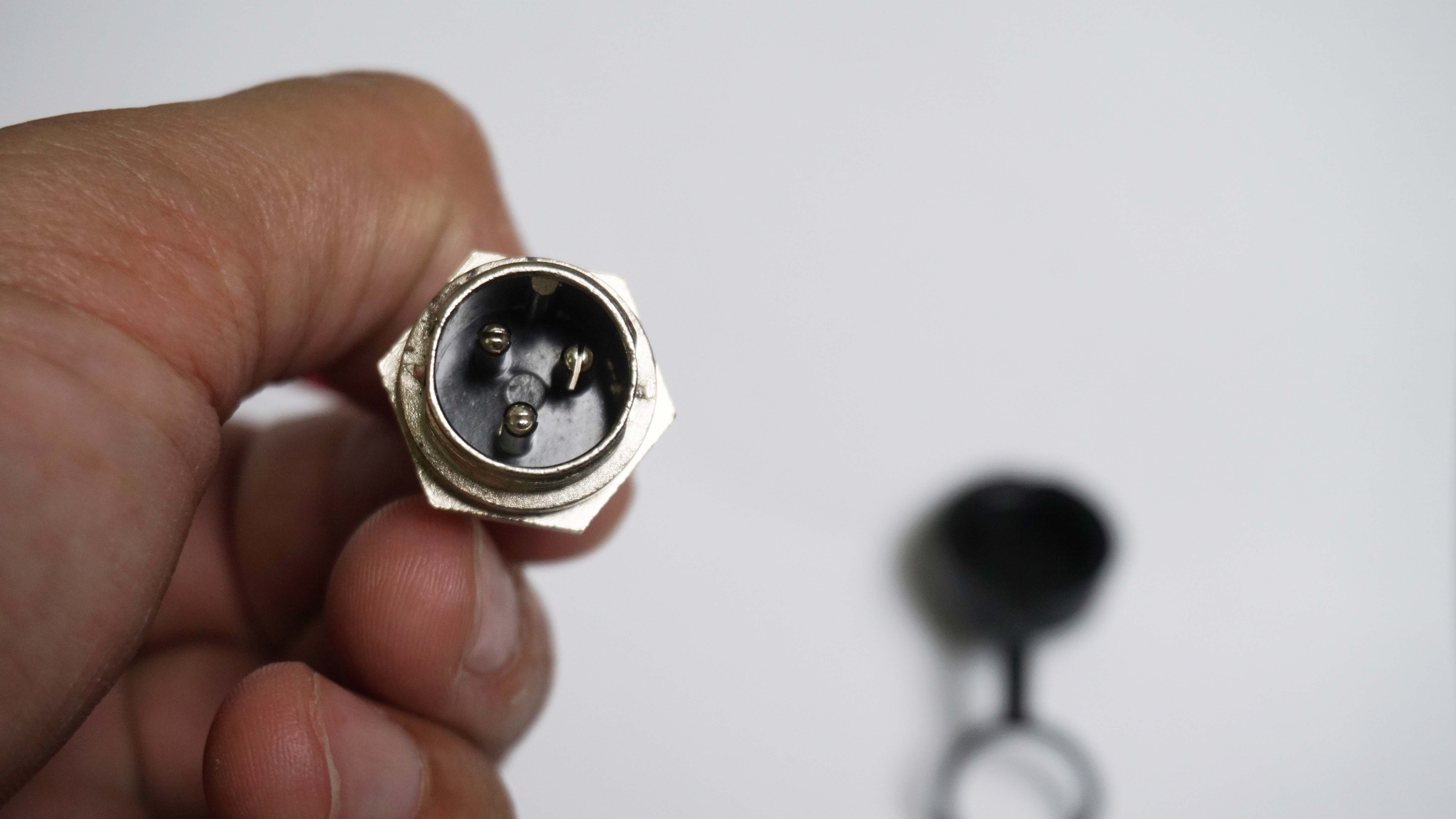 อะไหล่ หัวชาร์จ แบบกลม สำหรับจักรยานไฟฟ้า