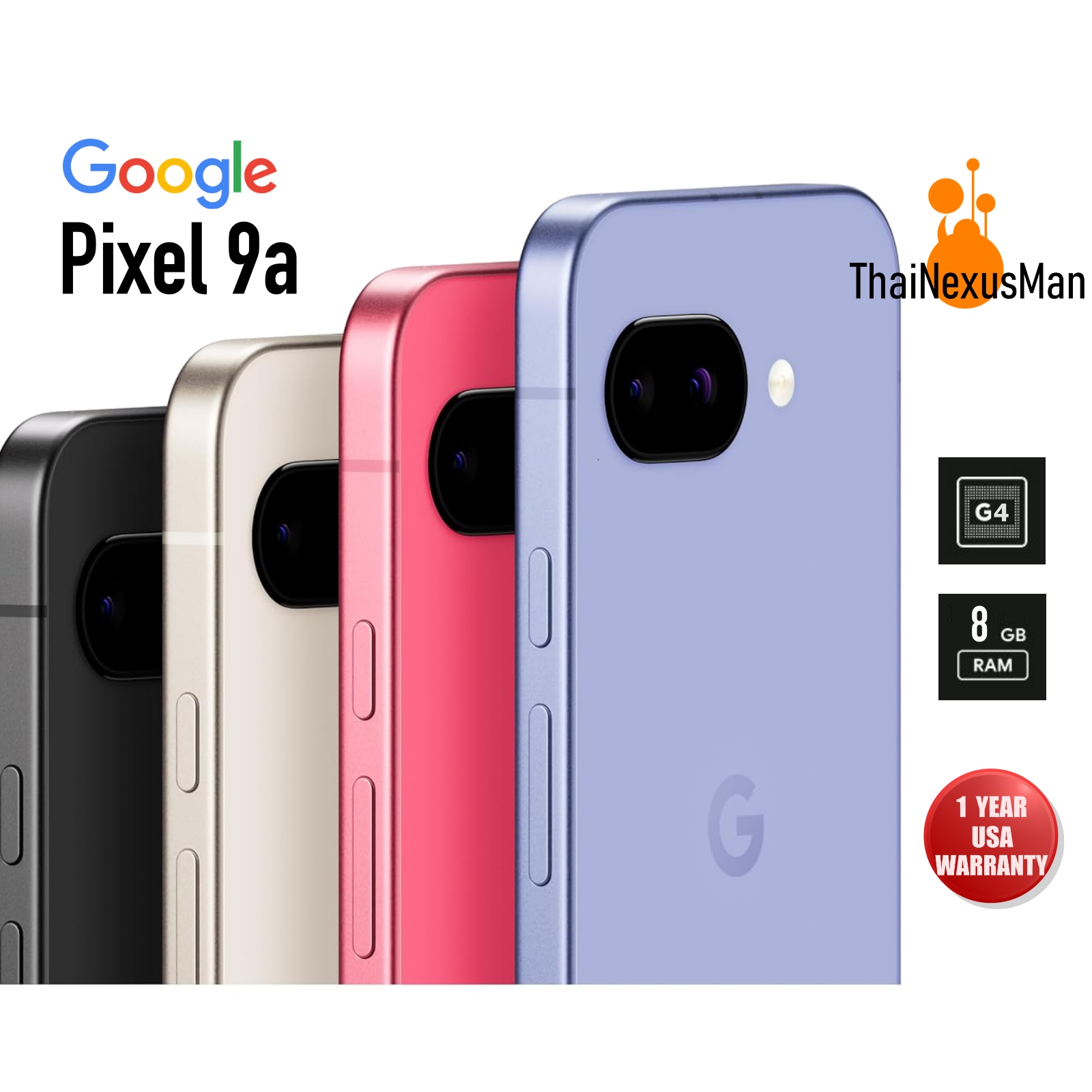 Google Pixel 9a with Gemini