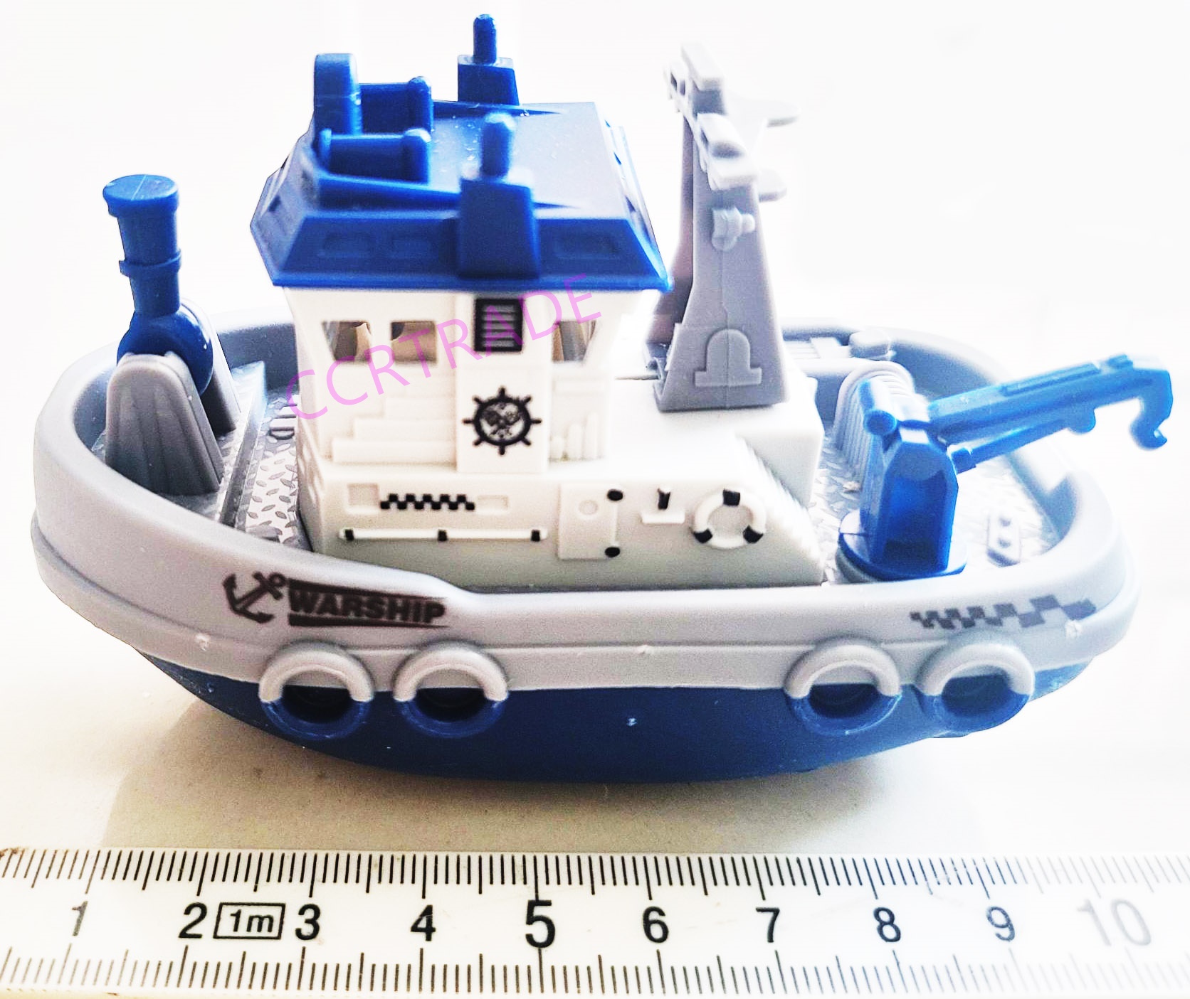 เรือประมง+รถบัสโมเดล มีลานถาด 36 ซม.