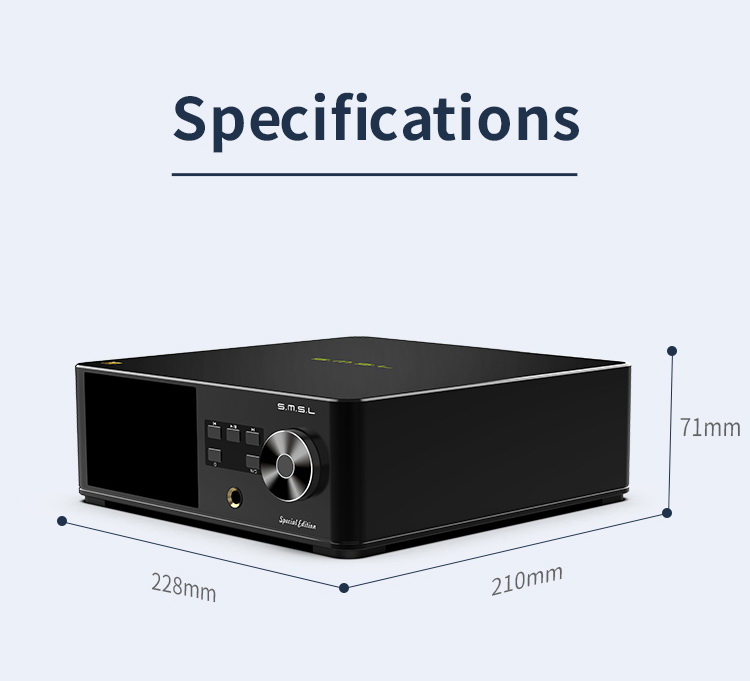 SMSL DP5SE DAP เครื่องเล่นเพลงเครือข่าย HiFi ชิป DAC/AMP ES9039Q2M รองรับ MQA ประกันศูนย์ไทย