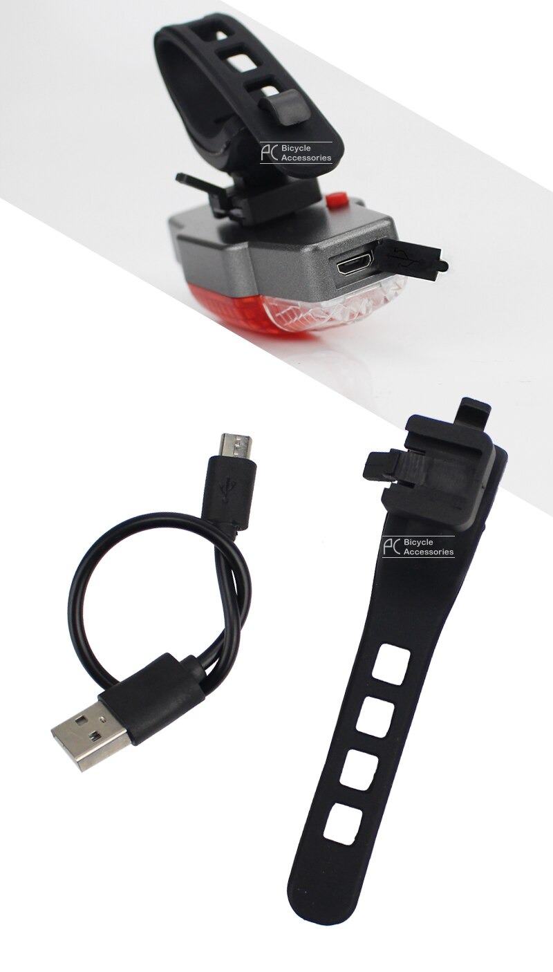 ไฟเลี้ยวไฟเบรคจักรยานแบบ AUTO ยี่ห้อ NQY รุ่น AQY-0101