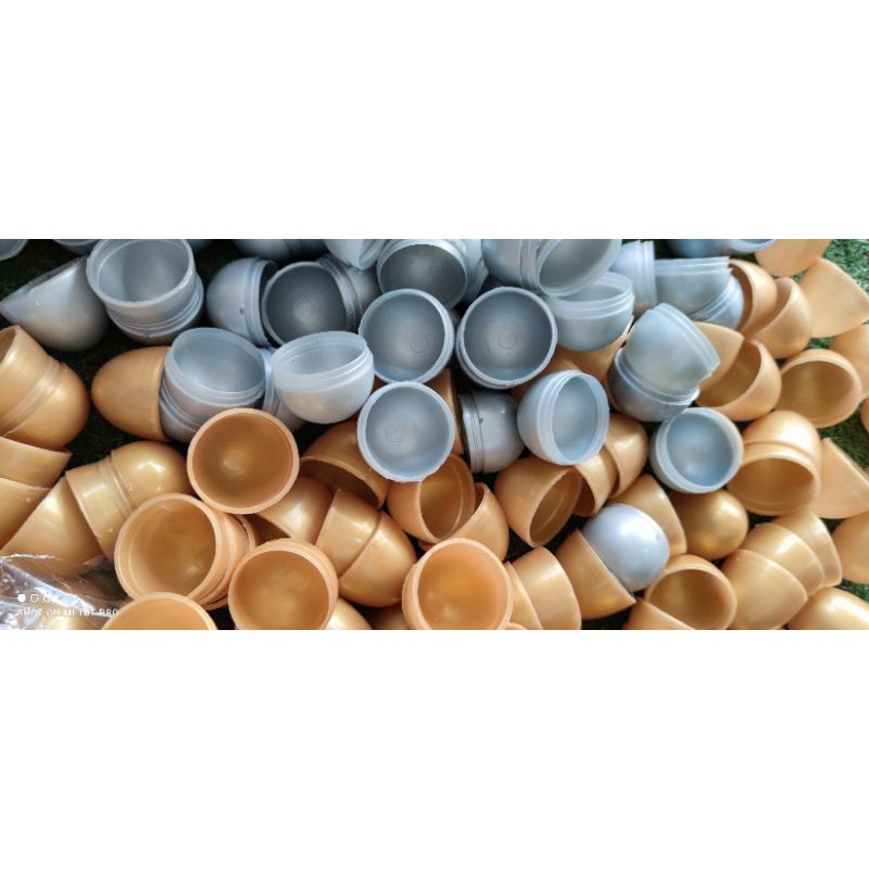 ไ่ข่ทอง ไข่เงินขนาดเท่าไข่ไก่ ไข่จับฉลาก พร้อมส่ง ไข่หลากสี