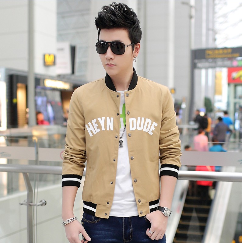 พร้อมส่ง เสื้อแจ็คเก็ตผู้ชาย สีน้ำตาล แขนจั๊ม เอวจั๊ม กระดุมหน้า ใส่เที่ยว ใส่ทำงาน ใส่แล้วเท่