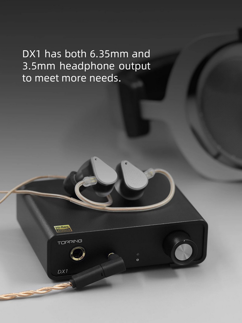 Topping DX1 DAC/AMP ตั้งโต๊ะ รุ่นเล็กเสปคจัดจ้านในราคาที่จับต้องได้ ประกันศูนย์ไทย