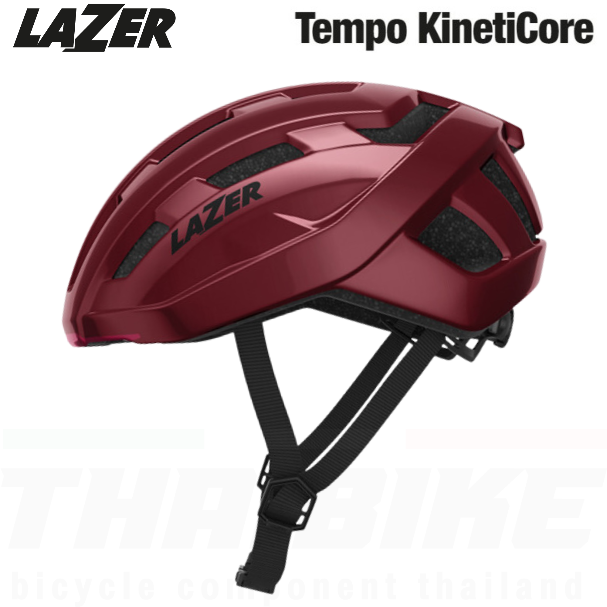 หมวกกันน็อคจักรยานเสือหมอบ เสือภูเขา LAZER รุ่น TEMPO KinetiCore