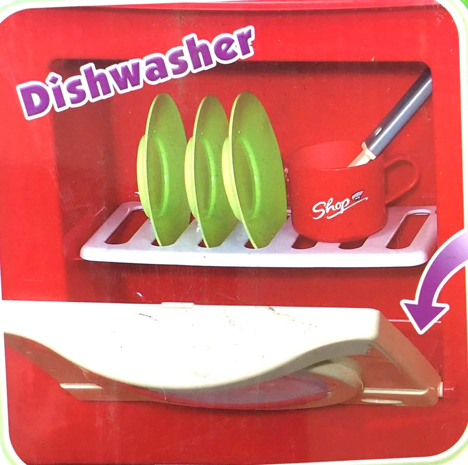 ชุดซุ้มขายอาหารฟ้าดฟู๊ด+แคชเชียร์กล่องใหญ่