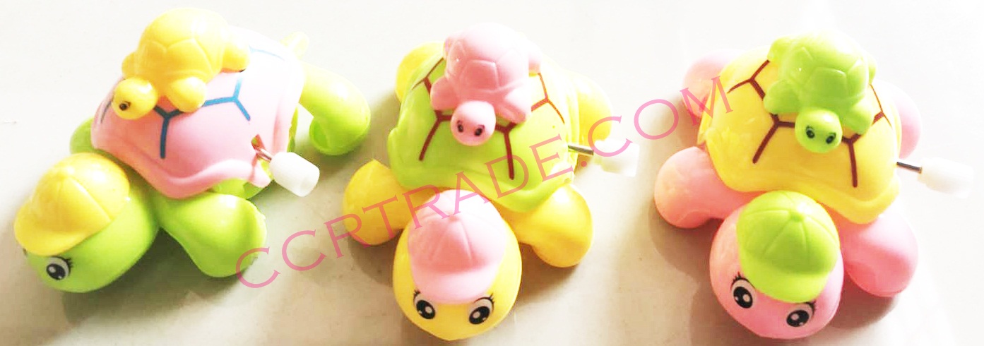 เต่าแม่ลูกสีหวาน ไขลานกล่อง 34 ซม.