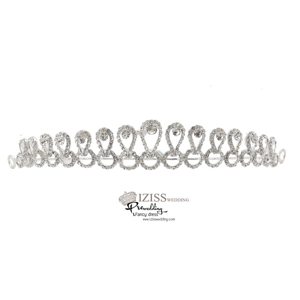 AC010 **พรีออเดอร์**ชุดเทียร่า มงกุฎเพชร ชุดเครื่องประดับเจ้าสาวสวยหรูดุจเจ้าหญิง