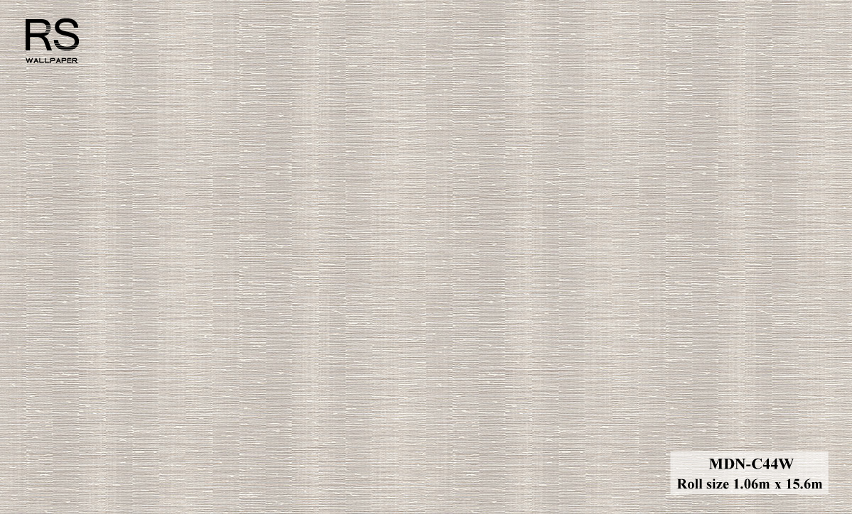 วอลเปเปอร์ลายทาง สีเทาอมน้ำตาล MDN-C44W
