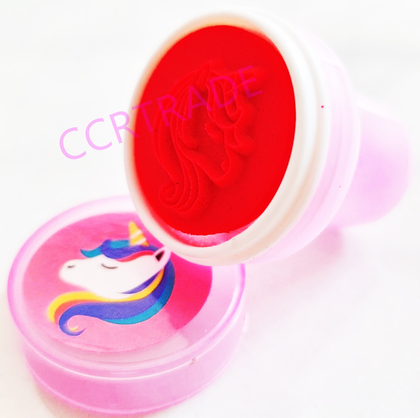 ตัวปั้มการ์ตูน 9 ชิ้นกล่องใส 9x12 ซม.(มีหมึกในตัว)