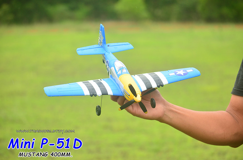 Mini P-51D Mustang 6G 400MM.