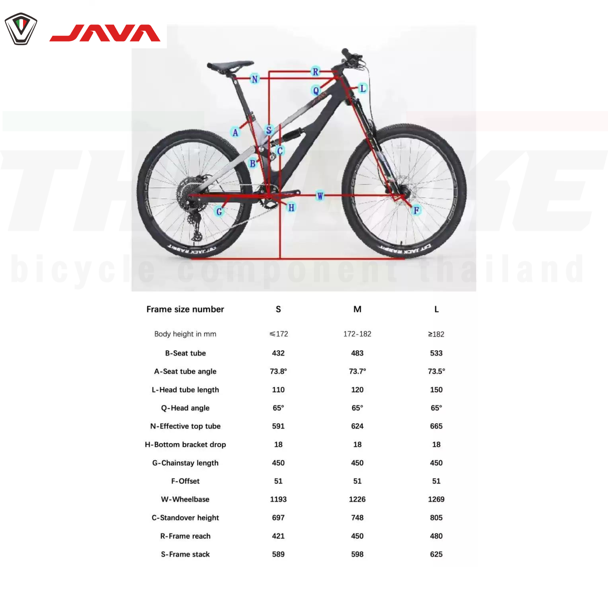 รถจักรยานเสือภูเขาคาร์บอน JAVA SALTAFOSSI Fullsuspension 27.5 SHIMANO 12SPD