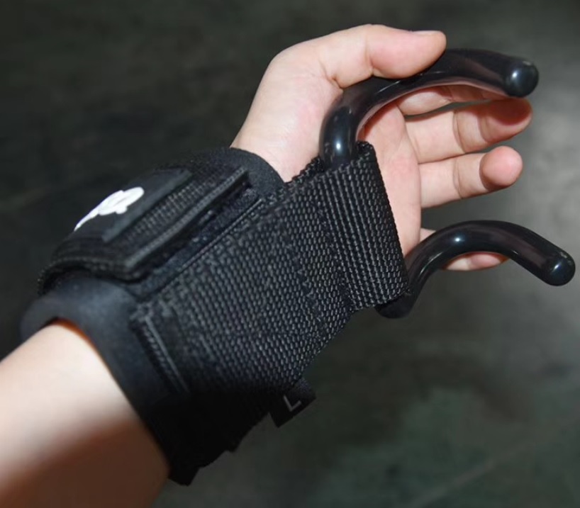 สแตรปส์รัดข้อมือยกน้ำหนัก แบบมีตะขอ Valeo Weight Lifting Hooks