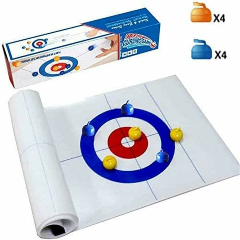 Curling Tabletop Game เกมปาเป้า เกมสไลด์ให้ตรงเป้า เกมครอบครัว พร้อมส่งจากไทย