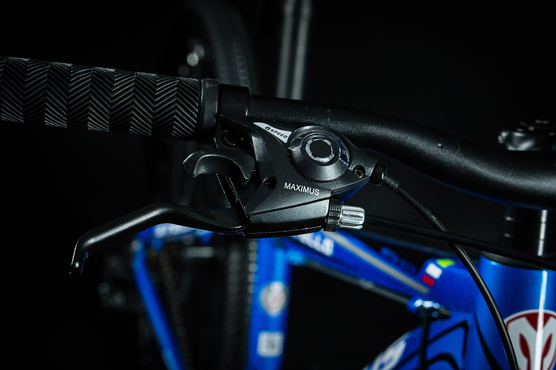 จักรยานเสือภูเขา MAXIMUS STELLO 27.5 เฟรมอลูมิเนียม 24 สปีด สีเทา