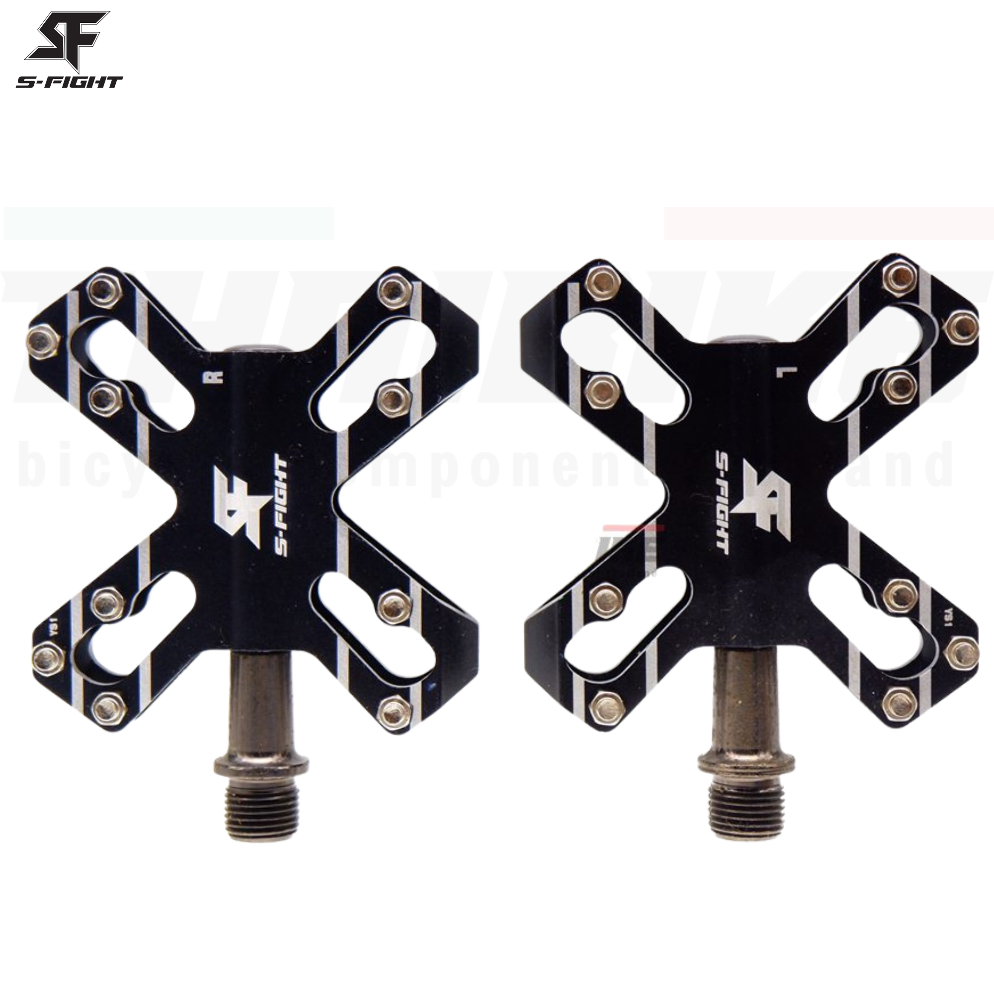 บันไดปั่นจักรยาน S-Fight รุ่น 503 Aluminium 3 แบริ่ง