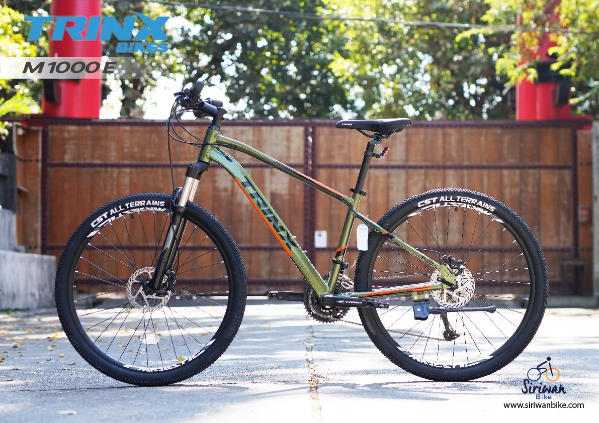 TrinX : M1000 Elite เสือภูเขาเฟรมอลูฯ 27.5" ซ่อนสาย 30 สปีด ดิสเบรคน้ำมัน