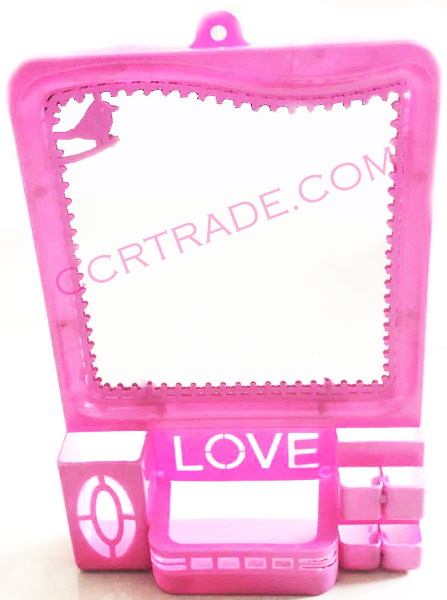 กระจกแขวน LOVE+ที่ใส่จัมโบ้ 18x27.5 ซม.