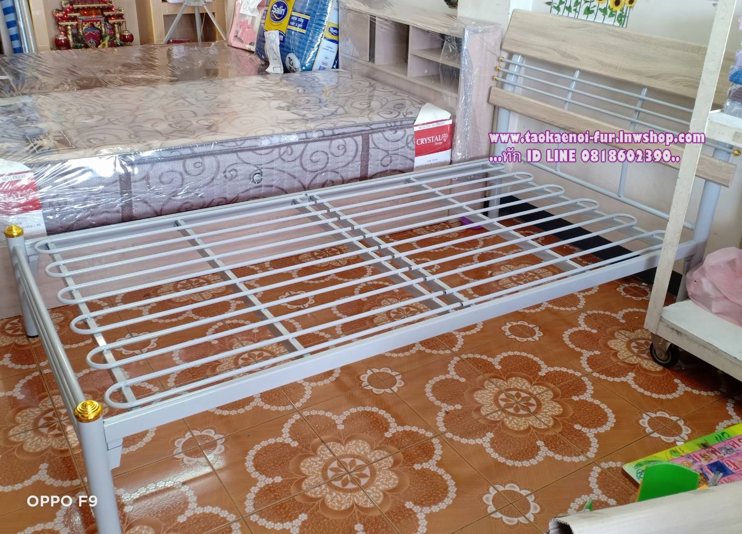 Justin เตียงเหล็ก 3.5 ฟุต