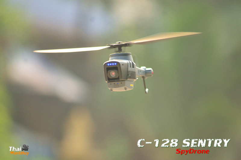 C-128 Sentry SpyDrone 1080P กล้อง Wifi FPV 6แกน