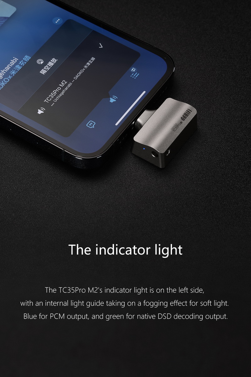DD TC35Pro M2 แจ็คแปลง TypeC/Lightning ให้รองรับหูฟัง 3.5mm