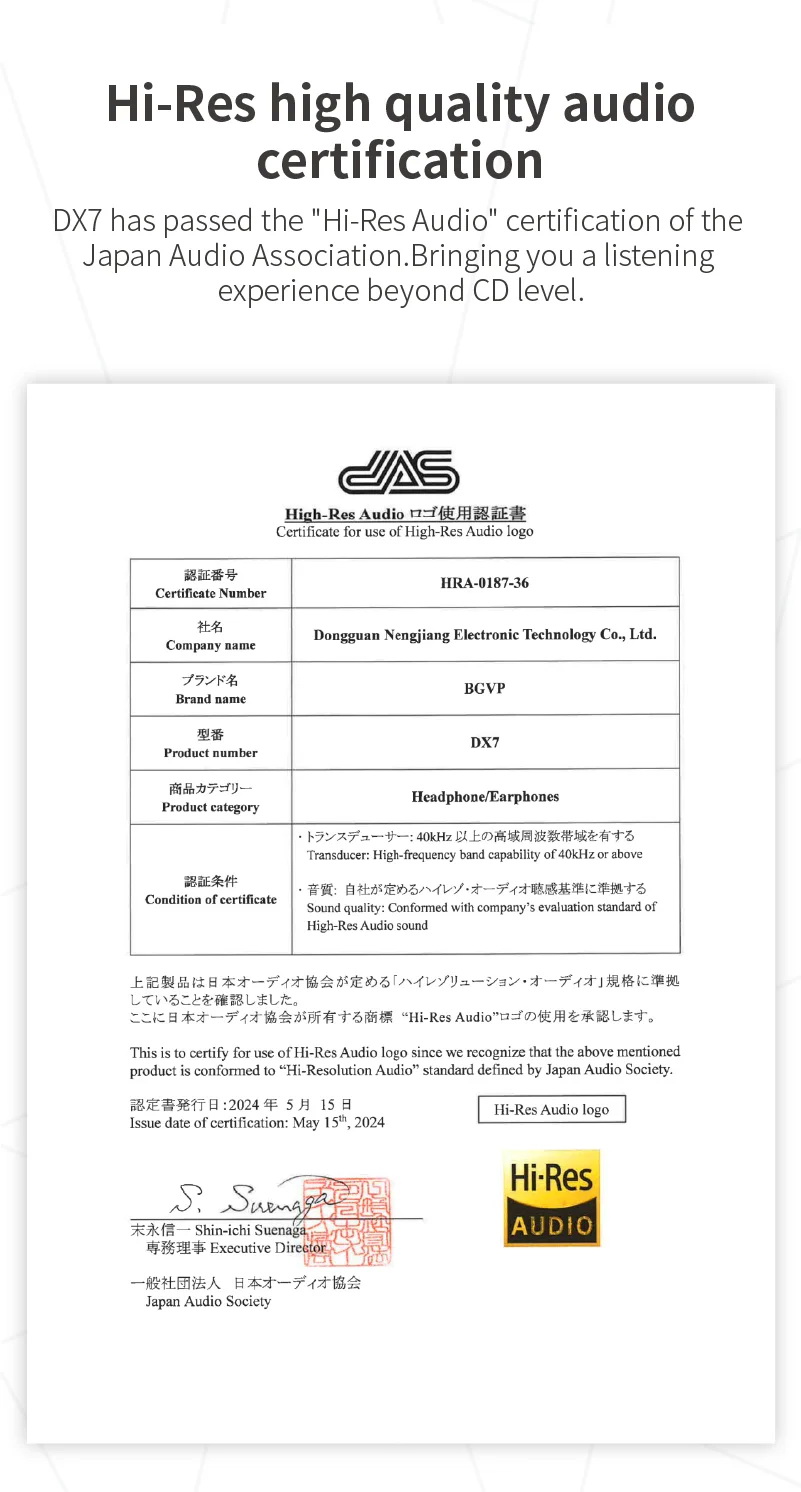 BGVP DX7 หูฟังเอียบัด ไดรเวอร์ไดนามิก 14.2 มม. เปลี่ยนท่อนำเสียงได้ รองรับ Hi-Res ประกันศูนย์ไทย
