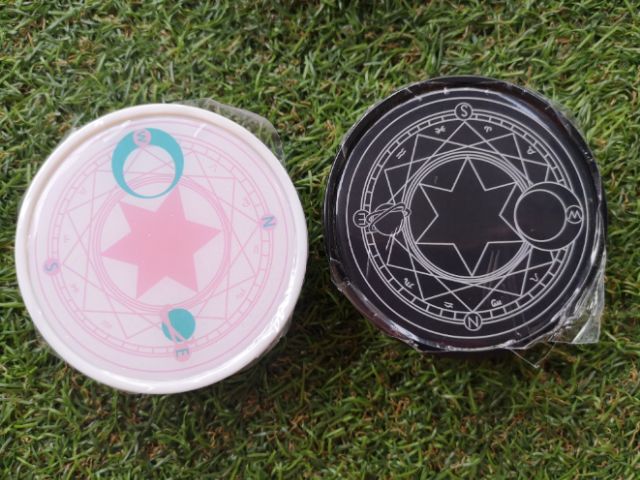 กล่องรีเทนเนอร์ วงแหวนเวทย์ซากุระ กล่องรี💥 มีกระจก💥 พร้อมส่งจากไทย✔️ น่ารักมากคะ