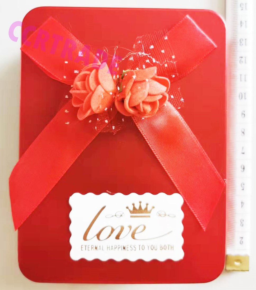 กล่องของขวัญเหล็ก ฝาเปิด 9x12 ซม.