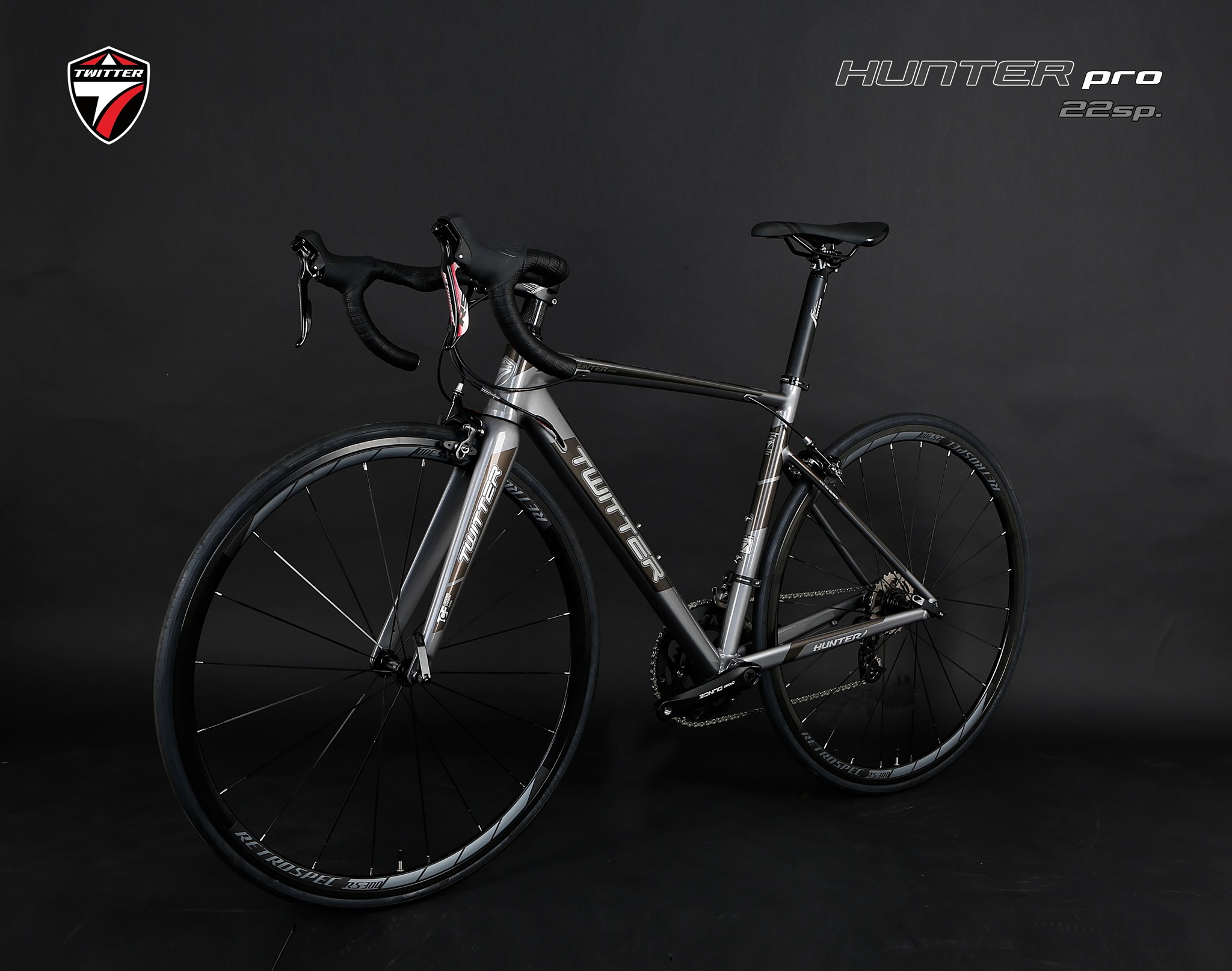 จักรยานเสือหมอบ TWITER รุ่น HUNTER PRO 11SPD