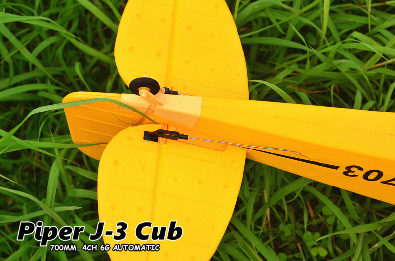 PIPER J-3 CUB Rc Scale 700MM. 4CH Brushless Motor
