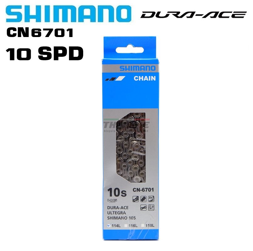 โซ่จักรยานของแท้ศูนย์ไทย SHIMANO Bicycle Chains 8/9/10/11 Speed HG601 HG701 HG901 HG40 HG53 HG93 HG54 HG95 4601