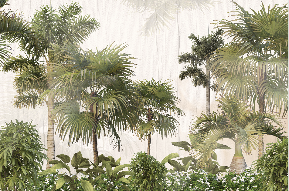 วอลเปเปอร์ภาพป่าเขตร้อน Tropical (สั่งผลิต)