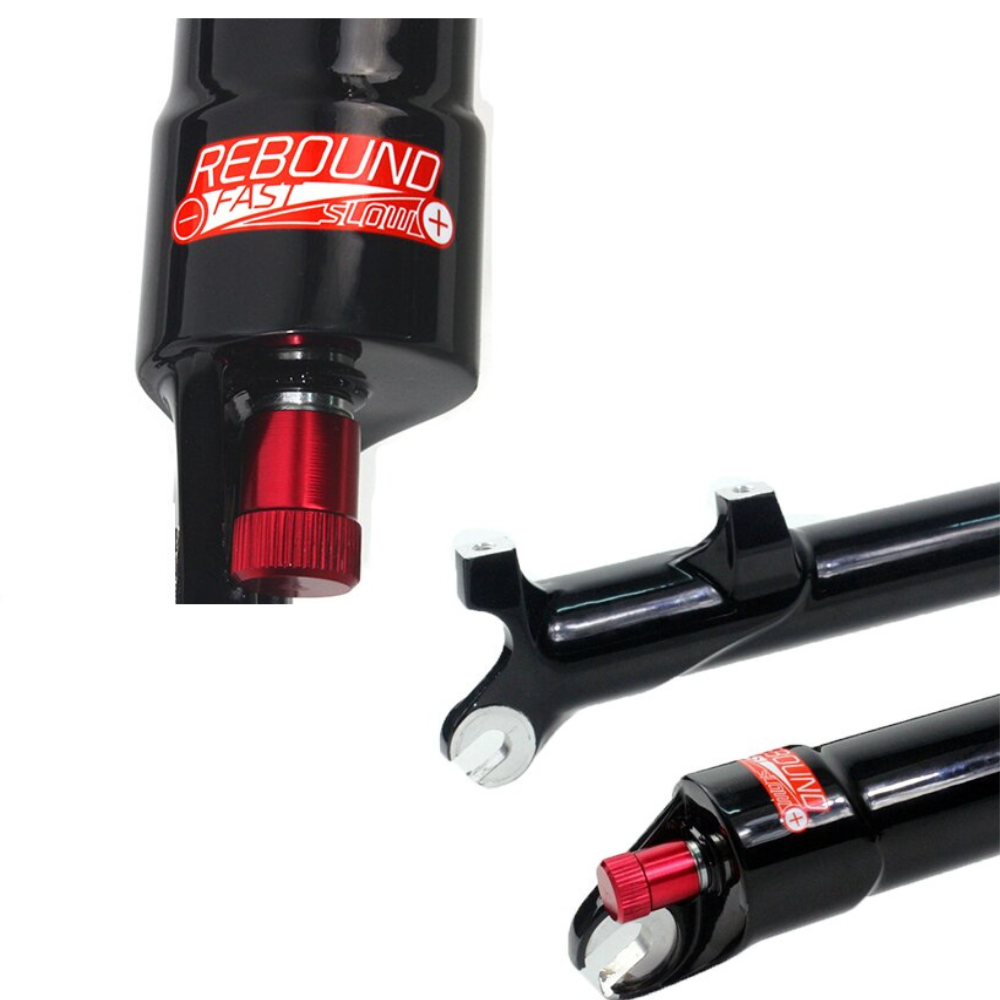 โช๊คลมจักรยานเสือภูเขา SASO สำหรับล้อ 29 ซางตรง แกน 9 กว้าง 100มม.