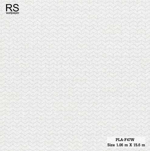 วอลเปเปอร์ สไตล์โมเดิร์น สีขาวหม่น PLA-F47W