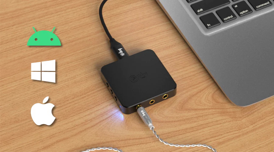 HiBy FD3 USB DAC/AMP พกพา สำหรับคอมพิวเตอร์ สมาร์ทโฟน อื่นๆ ประกันศูนย์ไทย
