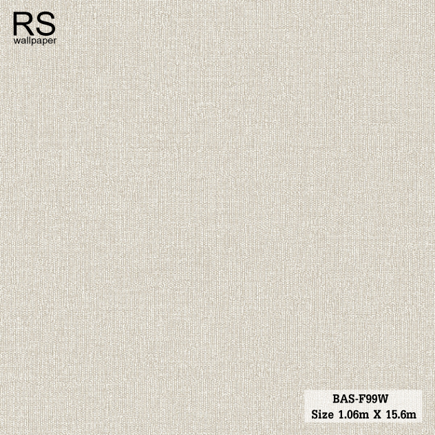 วอลเปเปอร์ ลายผ้าสีน้ำตาล BAS-F99W