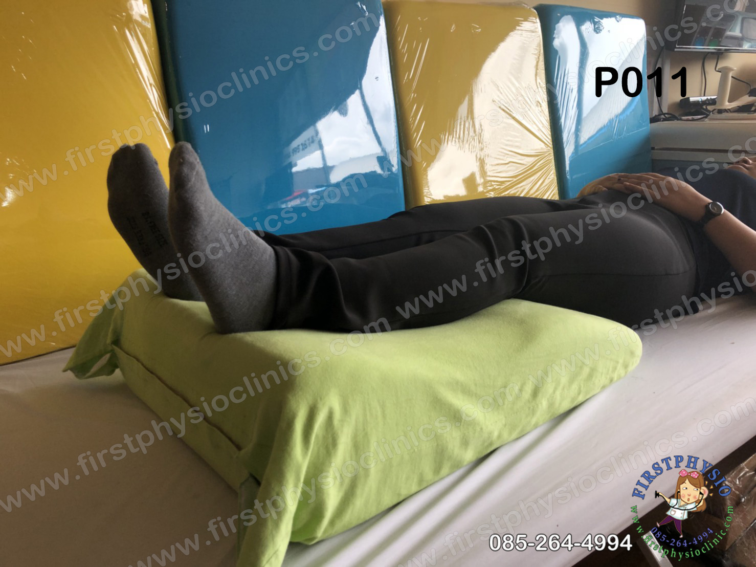 FIRSTPHYSIO เบาะรองลดขาบวม (Leg Pillow) หมอนรองขา หมอนรองขาสำหรับบรรเทาอาการปวด หมอนรองขาสำหรับสตรีตั้งครรภ์ หมอนรองขารักษาแผลกดทับ