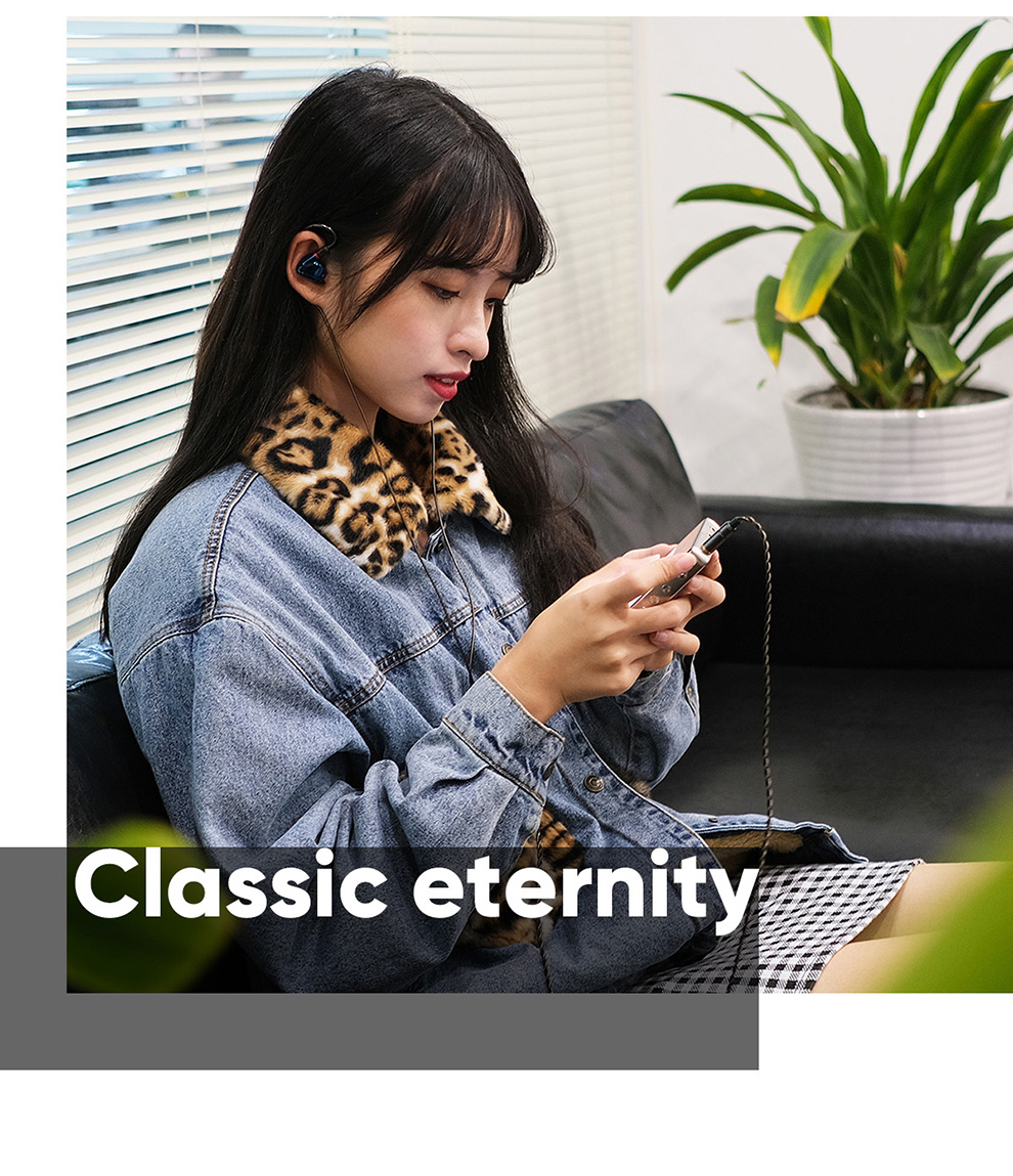 ขาย Hiby Seed 2 หูฟัง Dynamic รองรับ Hi-Res บอดี้ Pure copper สายชุบเงินถัก 4