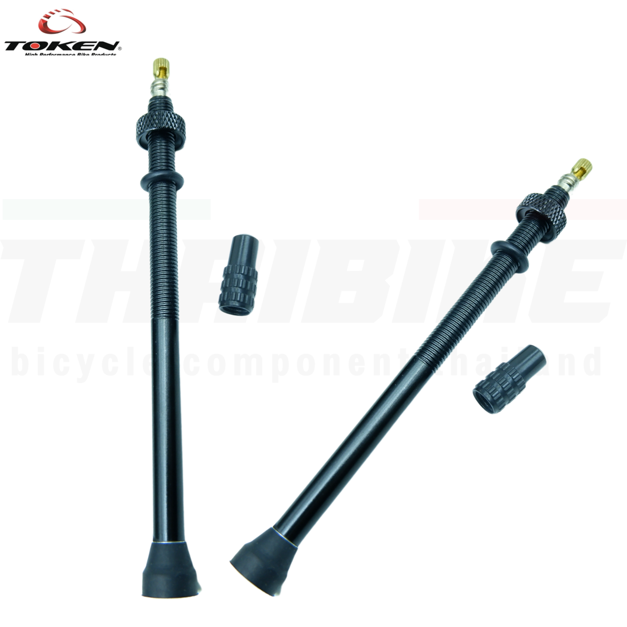 วาล์วลมสำหรับจักรยาน TOKEN TK3354A Tubeless 100 mm