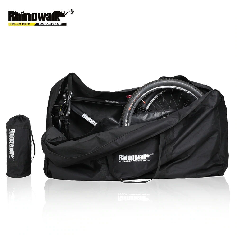 กระเป๋าใส่รถจักรยาน RHINOWALK แบบถอดล้อหน้า รองรับ 26 27.5 700C