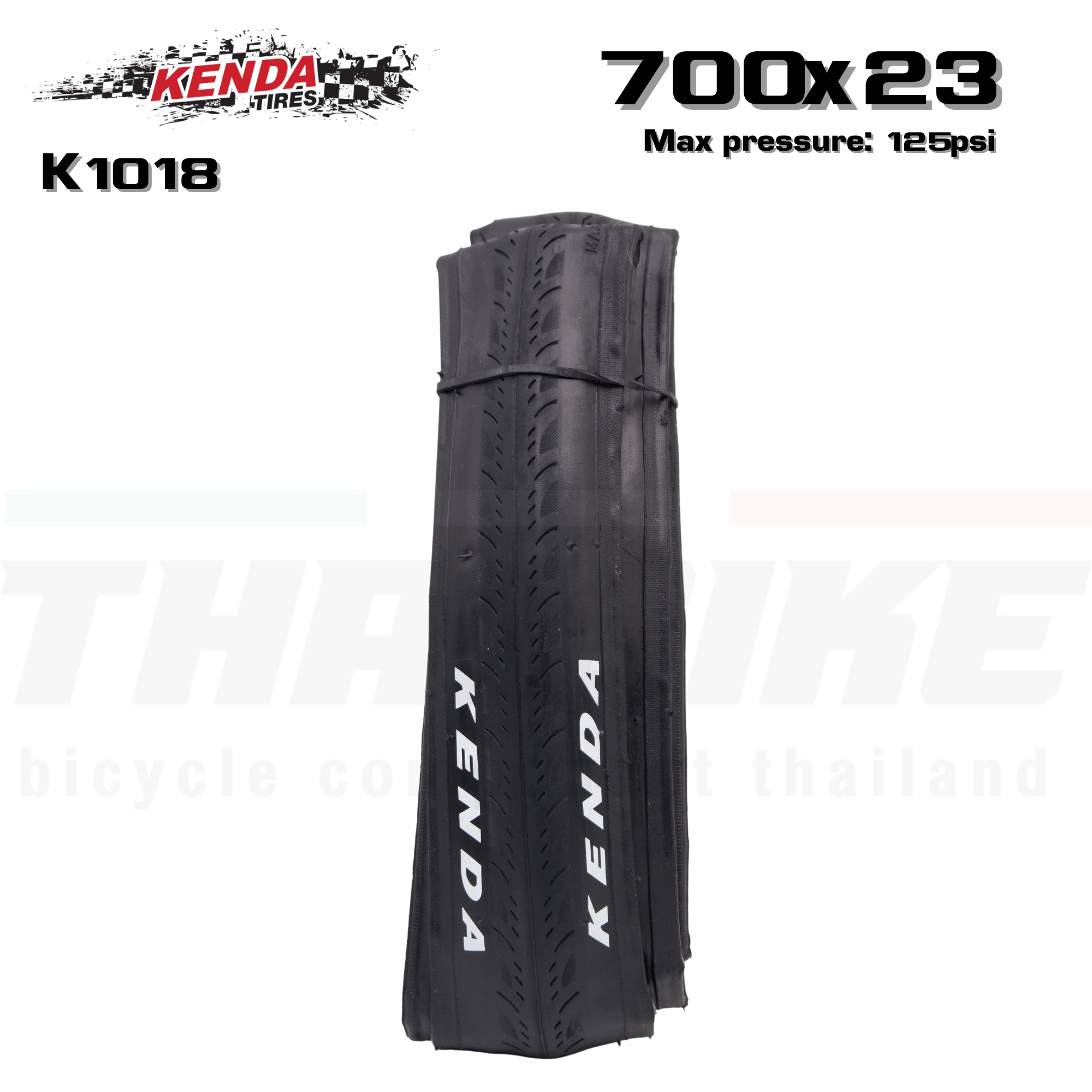 ยางนอกจักรยานขอบพับ Kenda 700C K1018 700x23 700x25 ยางรถจักรยานกันหนาม JILUER