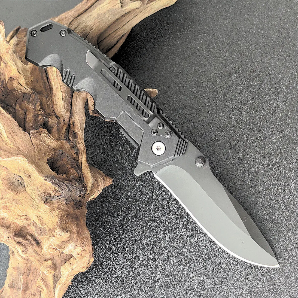 มีดพับเล็กพกพาสำหรับการเดินป่า - Folding Tactical Knife EDC