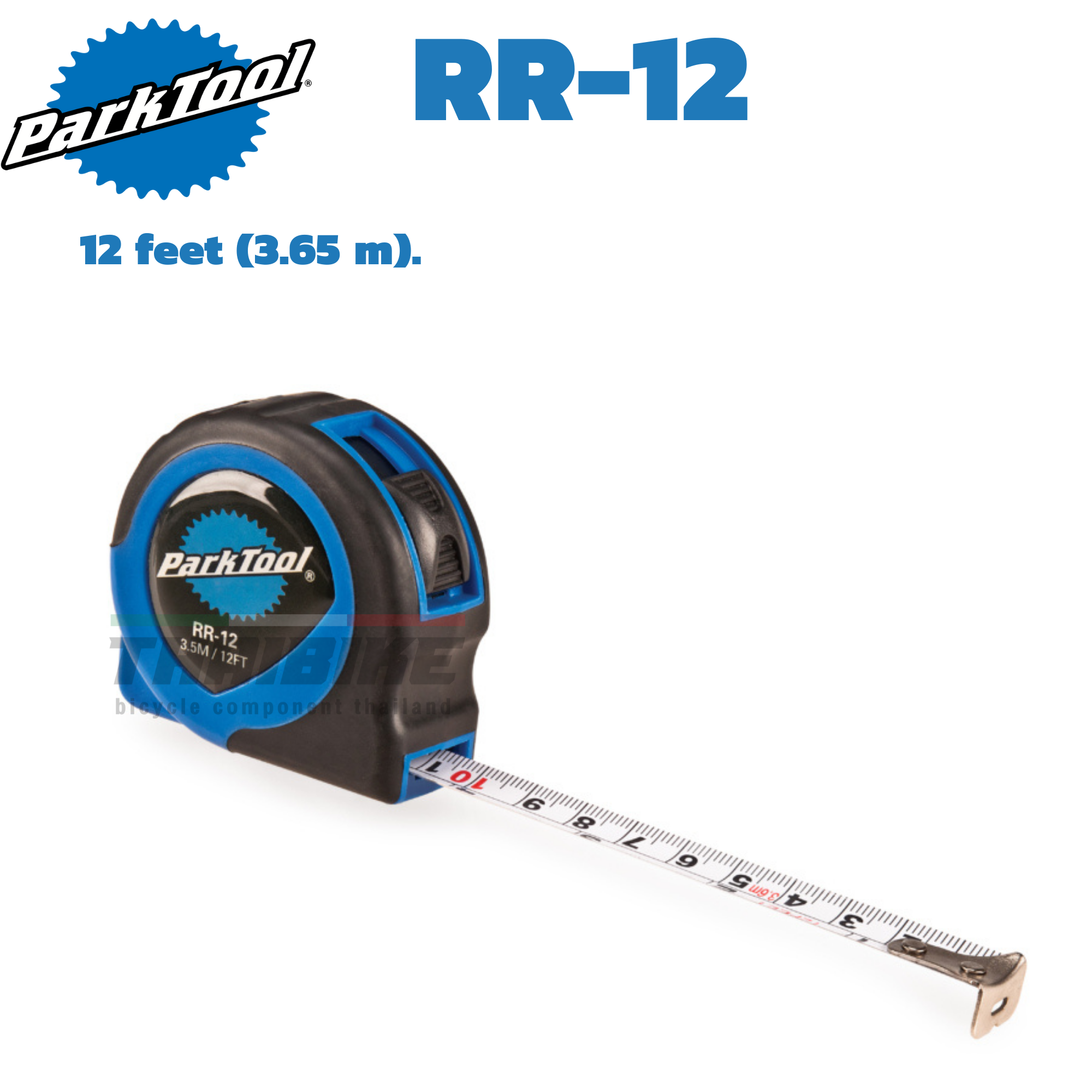 ตลับเมตร Park Tool RR-12 TAPE MEASURE เหมาะกับงานจักรยาน