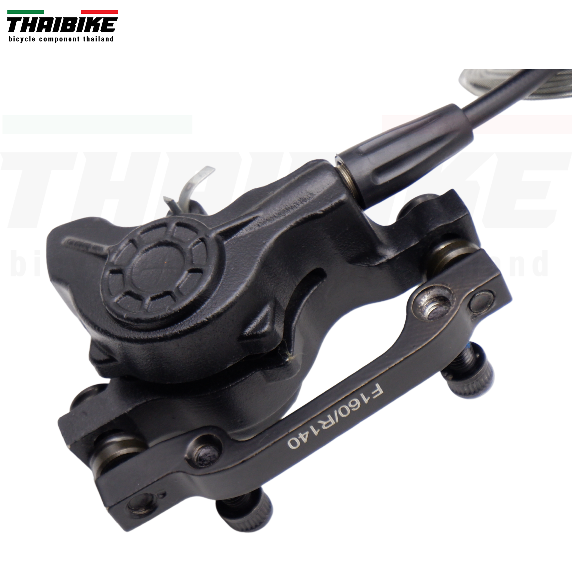 ชุดดิสก์เบรคน้ำมันจักรยานเสือภูเขา SIMAER พร้อมมือเกียร์ 3X8SPD หน้า(70)+หลัง(130) แถมใบดิส