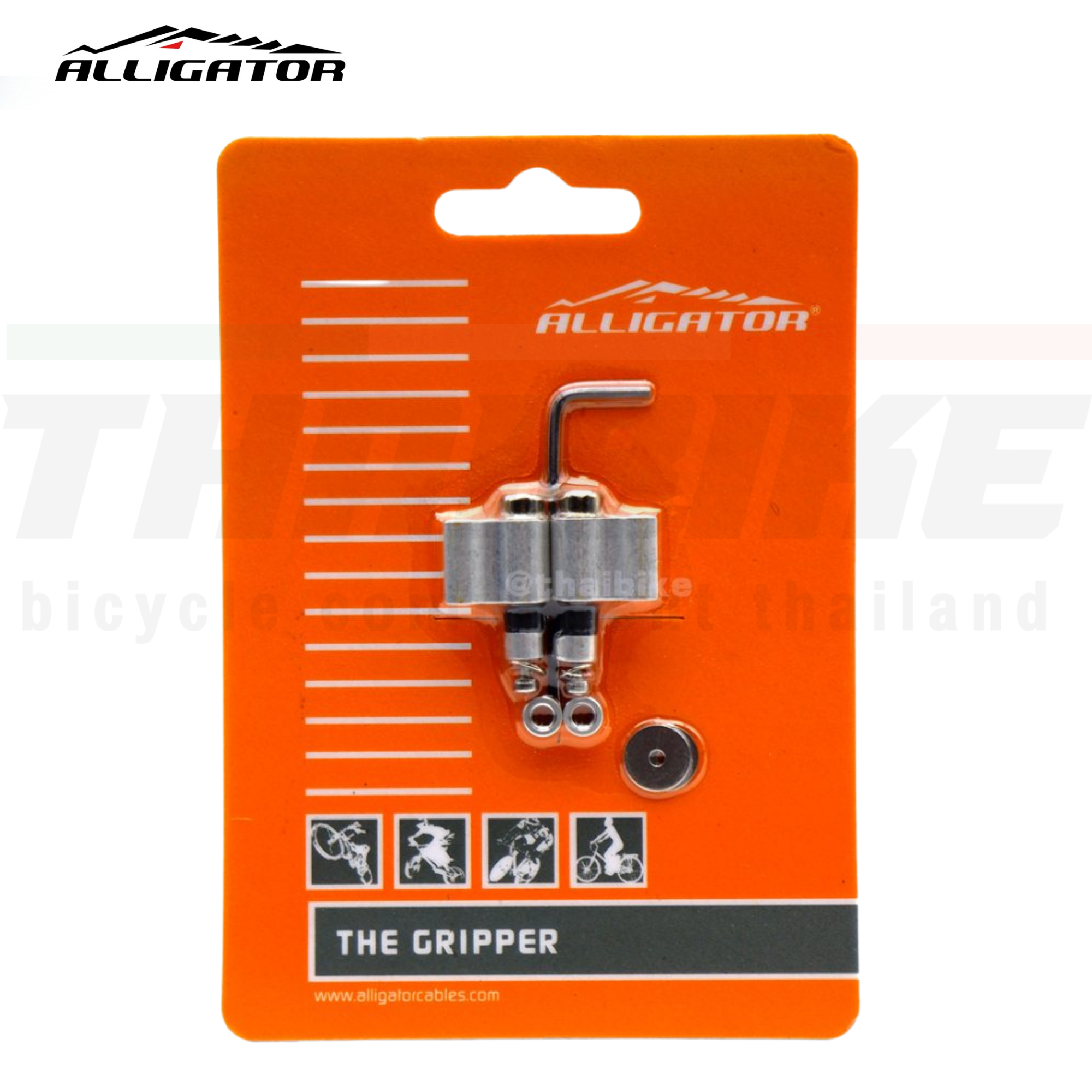 ตัวล๊อกปลอกสายเกียร์จักรยาน สายเบรคจักรยาน ALLIGATOR GRIPPER