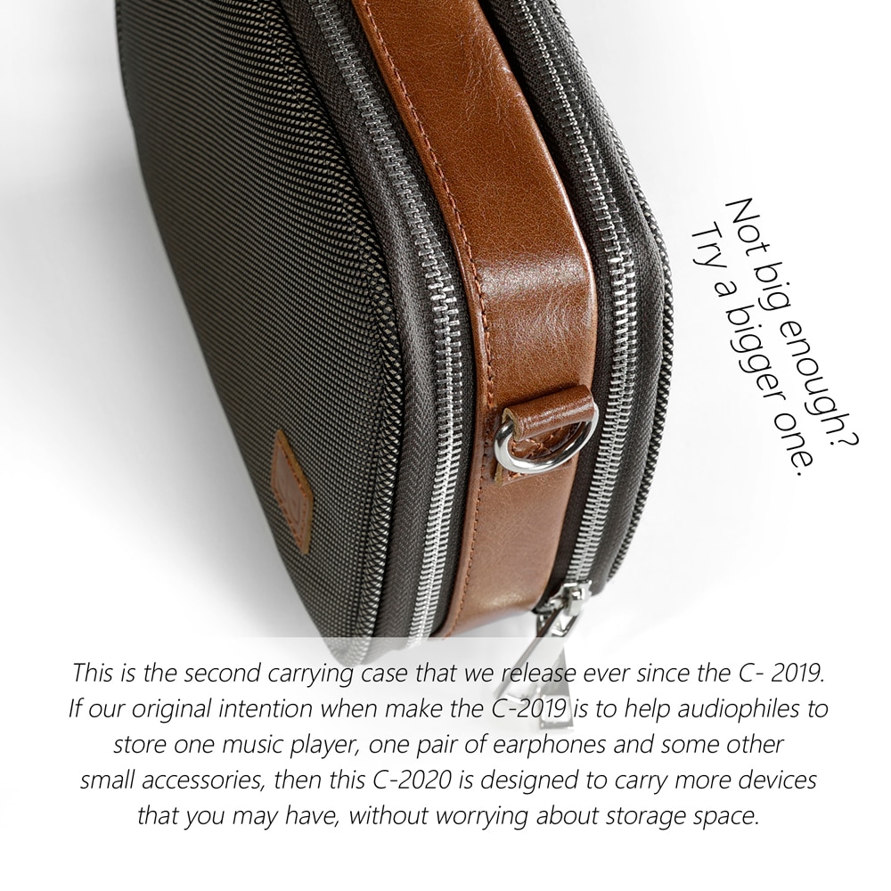 ขาย DD C-2020 เคสสำหรับเก็บ DAP , DAC , หูฟัง เก็บได้หลายอย่างในเคสเดียว