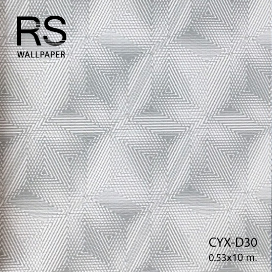 วอลเปเปอร์ลายกราฟฟิค (ANALOG) สีเทา CYX-D30