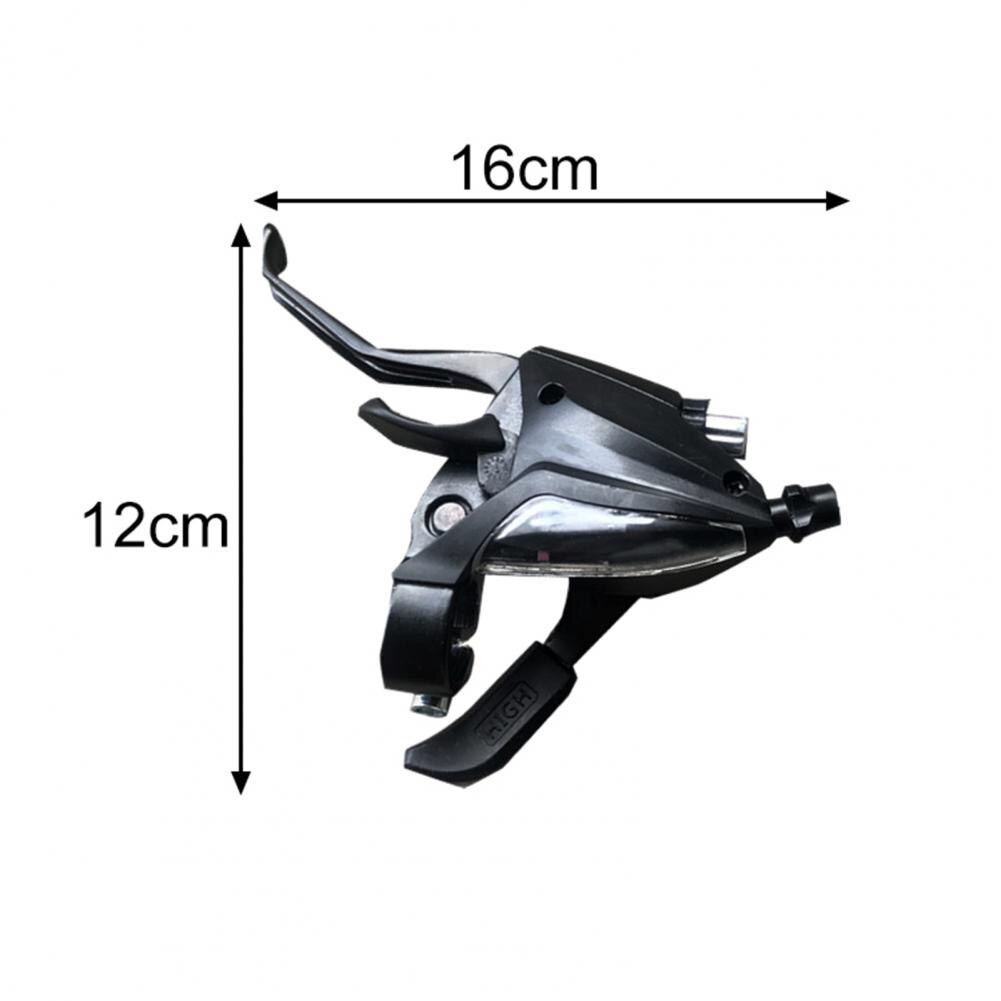 มือเกียร์เสือภูเขารวมเบรคจักรยาน แบบ 3X7SPD